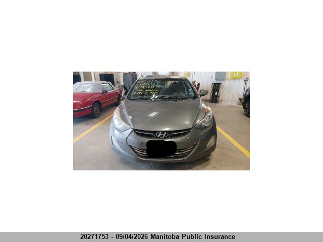 Продаж на аукціоні авто 2012 Hyundai Elantra Limited, vin: 5NPDH4AE0CH145106, номер лоту: 20271753