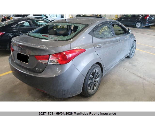 Продаж на аукціоні авто 2012 Hyundai Elantra Limited, vin: 5NPDH4AE0CH145106, номер лоту: 20271753