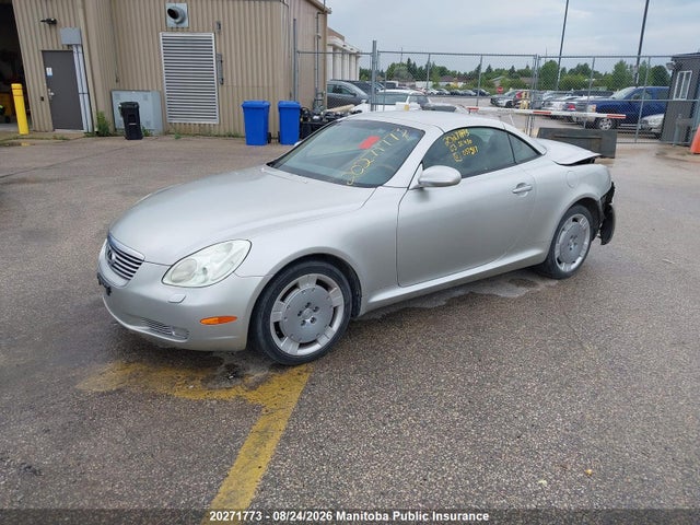 Aukcja sprzedaży 2003 Lexus Sc 430, vin: JTHFN48Y030037517, numer aukcji: 20271773