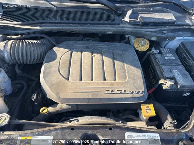 20271790 :رقم المزاد ، 2C4RDGBG4HR710227 vin ، 2017 Dodge Grand Caravan Sxt مزاد بيع