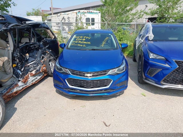 1G1BE5SM1J7117062 Chevrolet Cruze Lt Turbo