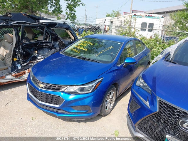 1G1BE5SM1J7117062 Chevrolet Cruze Lt Turbo