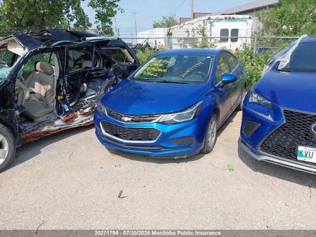 1G1BE5SM1J7117062 Chevrolet Cruze Lt Turbo