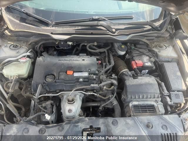 Honda Civic Lx 2017 2HGFC2F58HH025933 Image 10