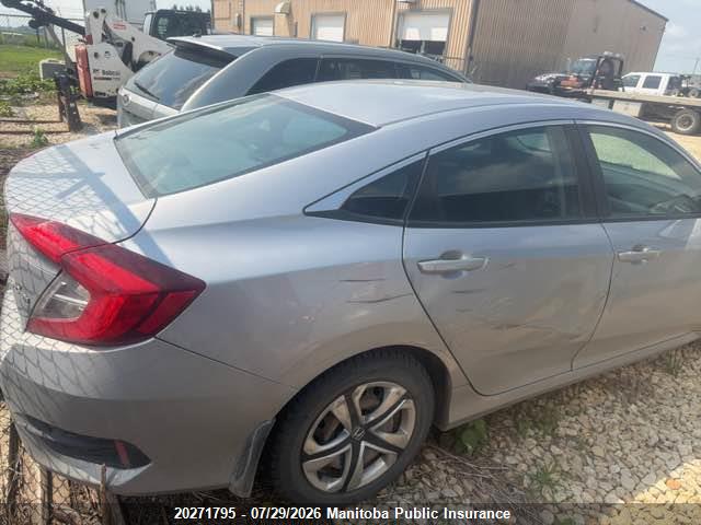 Honda Civic Lx 2017 2HGFC2F58HH025933 Image 4