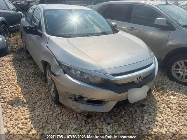 Honda Civic Lx 2017 2HGFC2F58HH025933 Image 6