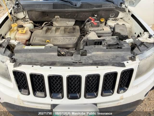 2013 Jeep Compass North მანქანა იყიდება აუქციონზე, vin: 1C4NJDAB7DD120161, აუქციონის ნომერი: 20271798