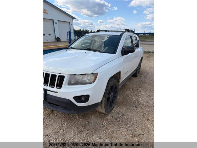 Продажа на аукционе авто 2013 Jeep Compass North, vin: 1C4NJDAB7DD120161, номер лота: 20271798