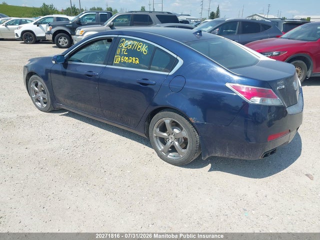 20271816 :رقم المزاد ، 19UUA9F2XBA800282 vin ، 2011 Acura 3.7 Tl مزاد بيع