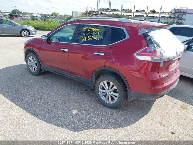 Nissan ROGUE SV 2015 5N1AT2MV2FC861454 Image 3