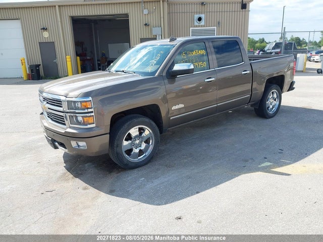 Продажа на аукционе авто 2015 Chevrolet Silverado 1500 High Country Cc, vin: 3GCUKTEC8FG179750, номер лота: 20271823