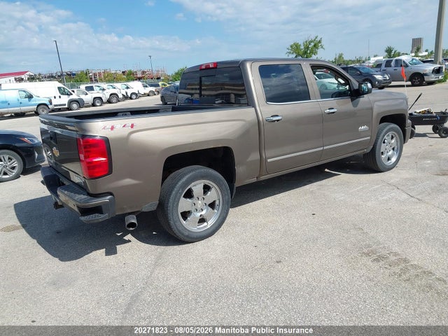 Продажа на аукционе авто 2015 Chevrolet Silverado 1500 High Country Cc, vin: 3GCUKTEC8FG179750, номер лота: 20271823