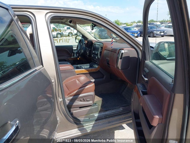 Продажа на аукционе авто 2015 Chevrolet Silverado 1500 High Country Cc, vin: 3GCUKTEC8FG179750, номер лота: 20271823