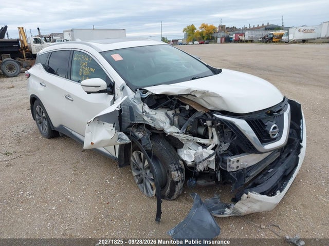Auction sale of the 2017 Nissan Murano Sl, vin: 5N1AZ2MH7HN196891, lot number: 20271825
