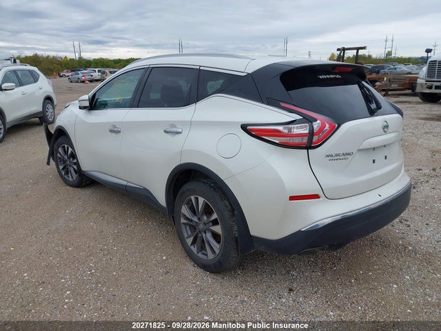 Aukcja sprzedaży 2017 Nissan Murano Sl, vin: 5N1AZ2MH7HN196891, numer aukcji: 20271825