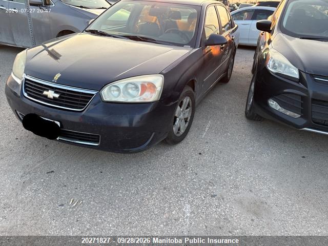 20271827 :رقم المزاد ، 1G1ZT51816F273740 vin ، 2006 Chevrolet Malibu Lt V6 مزاد بيع