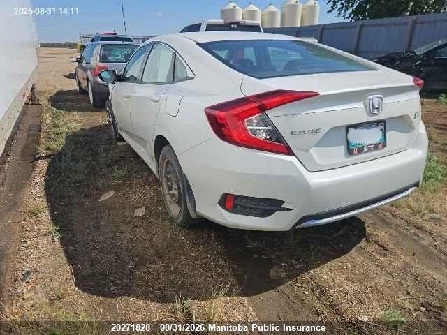 Honda Civic Lx 2021 2HGFC2F59MH013140 Image 3