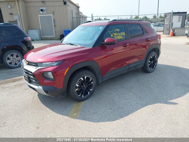 KL79MRSLXNB078270 Chevrolet Trailblazer Lt Turbo