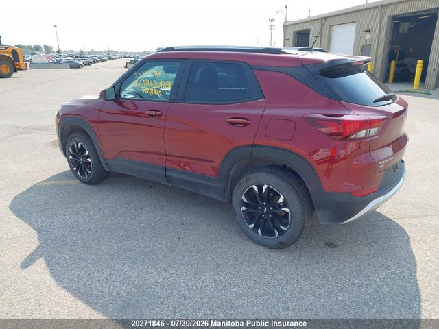 KL79MRSLXNB078270 Chevrolet Trailblazer Lt Turbo