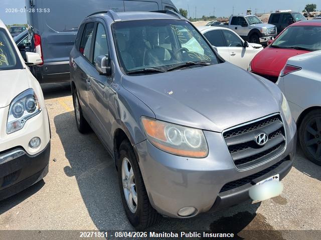 2008 Hyundai Santa Fe Gl მანქანა იყიდება აუქციონზე, vin: 5NMSG13E88H169342, აუქციონის ნომერი: 20271851