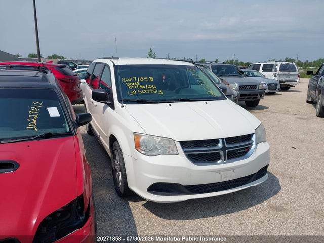 2013 Dodge Grand Caravan Se მანქანა იყიდება აუქციონზე, vin: 2C4RDGBG1DR500923, აუქციონის ნომერი: 20271858