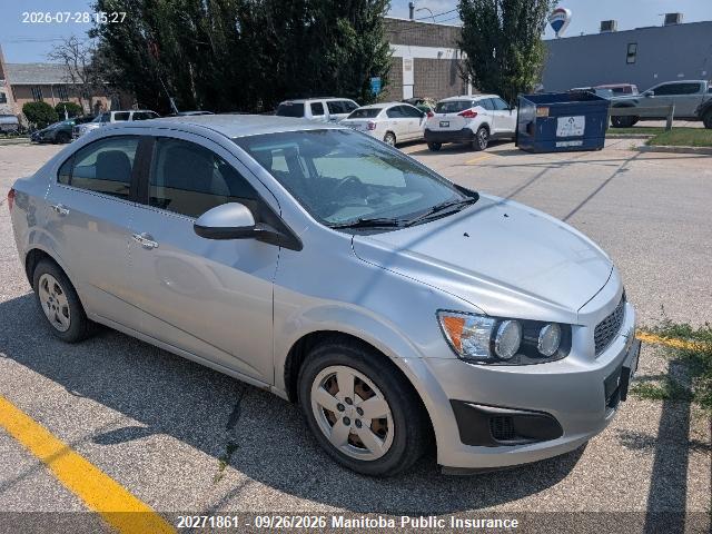 Aukcja sprzedaży 2013 Chevrolet Sonic Lt, vin: 1G1JC5EH9D4246558, numer aukcji: 20271861