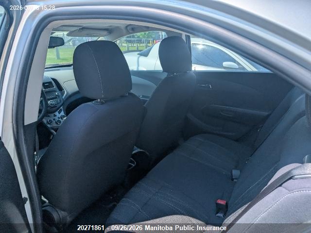 Aukcja sprzedaży 2013 Chevrolet Sonic Lt, vin: 1G1JC5EH9D4246558, numer aukcji: 20271861