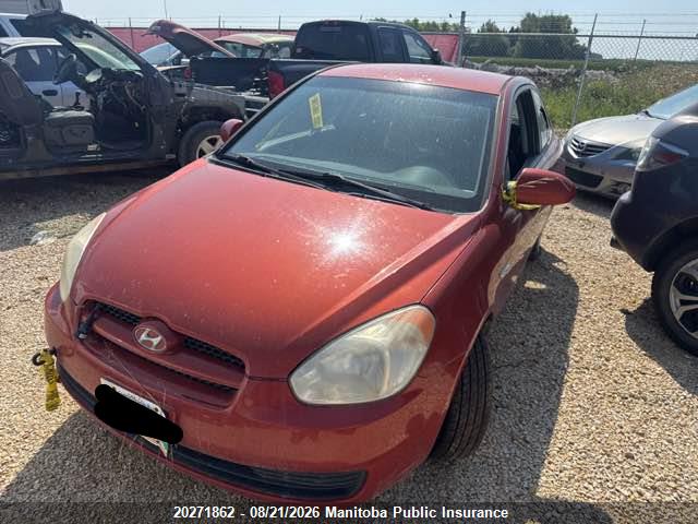 Auction sale of the 2008 Hyundai Accent Gl, vin: KMHCN35C98U090364, lot number: 20271862