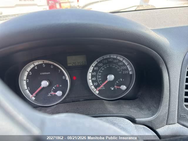 2008 Hyundai Accent Gl მანქანა იყიდება აუქციონზე, vin: KMHCN35C98U090364, აუქციონის ნომერი: 20271862