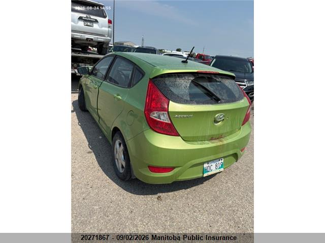 Aukcja sprzedaży 2013 Hyundai Accent Gl, vin: KMHCT5AE2DU128570, numer aukcji: 20271867