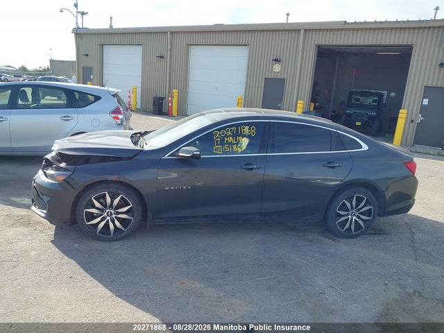 2017 Chevrolet Malibu Lt მანქანა იყიდება აუქციონზე, vin: 1G1ZE5ST7HF151867, აუქციონის ნომერი: 20271868