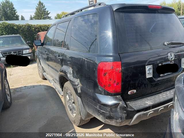 20271904 :رقم المزاد ، 2HKYF18144H000709 vin ، 2004 Honda Pilot Granite مزاد بيع