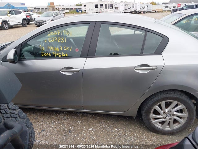 Продаж на аукціоні авто 2013 Mazda Mazda3 Gs Sky, vin: JM1BL1V77D1827831, номер лоту: 20271944