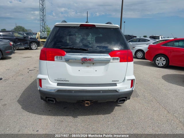 2016 Gmc Terrain Slt V6 მანქანა იყიდება აუქციონზე, vin: 2GKFLUE31G6258500, აუქციონის ნომერი: 20271957