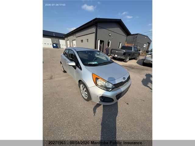 Aukcja sprzedaży 2012 Kia Rio5 Lx+, vin: KNADM5A33C6711489, numer aukcji: 20271963