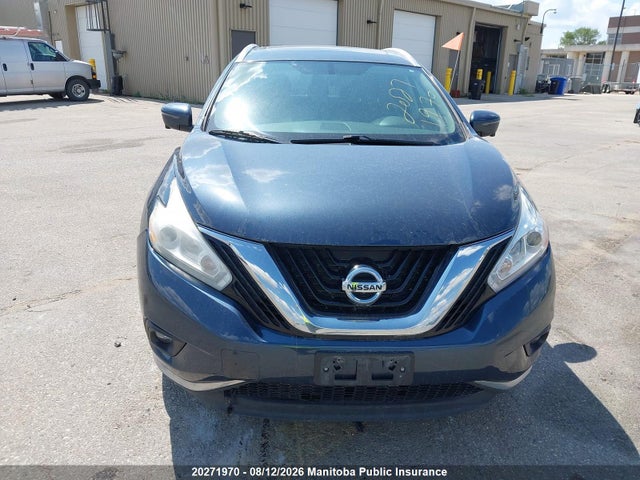 20271970 :رقم المزاد ، 5N1AZ2MH9GN155791 vin ، 2016 Nissan Murano Sl مزاد بيع