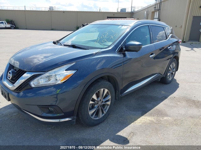 20271970 :رقم المزاد ، 5N1AZ2MH9GN155791 vin ، 2016 Nissan Murano Sl مزاد بيع