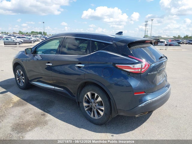 20271970 :رقم المزاد ، 5N1AZ2MH9GN155791 vin ، 2016 Nissan Murano Sl مزاد بيع
