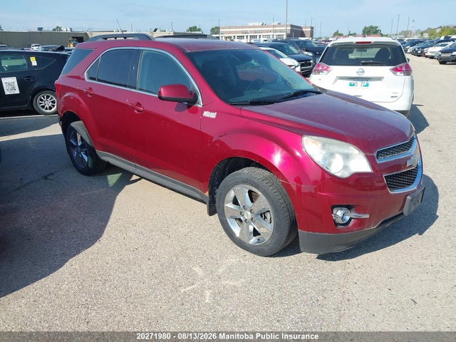 2012 Chevrolet Equinox Lt V6 მანქანა იყიდება აუქციონზე, vin: 2GNFLDE55C6393476, აუქციონის ნომერი: 20271980