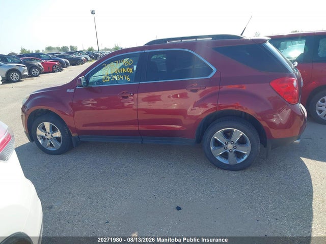 Auction sale of the 2012 Chevrolet Equinox Lt V6, vin: 2GNFLDE55C6393476, lot number: 20271980