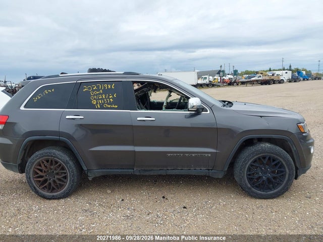Продаж на аукціоні авто 2018 Jeep Grand Cherokee Limited, vin: 1C4RJFBG9JC181374, номер лоту: 20271986