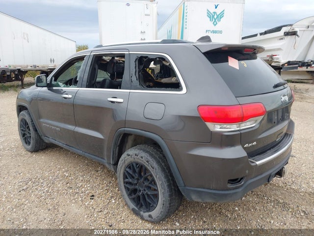 Продаж на аукціоні авто 2018 Jeep Grand Cherokee Limited, vin: 1C4RJFBG9JC181374, номер лоту: 20271986