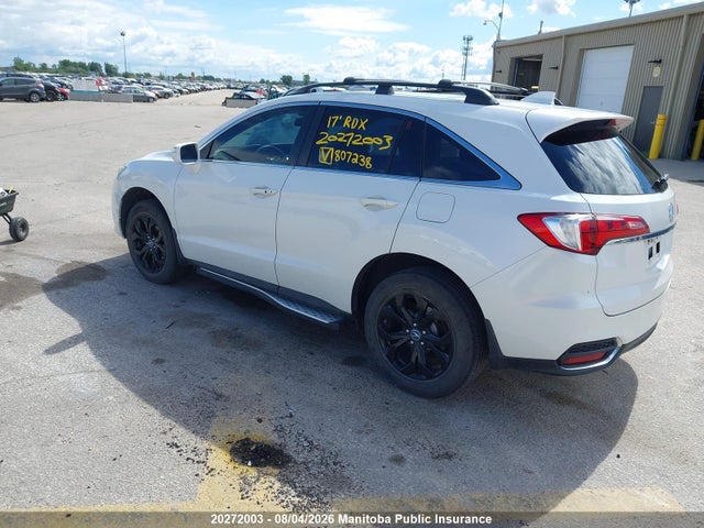 Продажа на аукционе авто 2017 Acura Rdx, vin: 5J8TB4H59HL807238, номер лота: 20272003