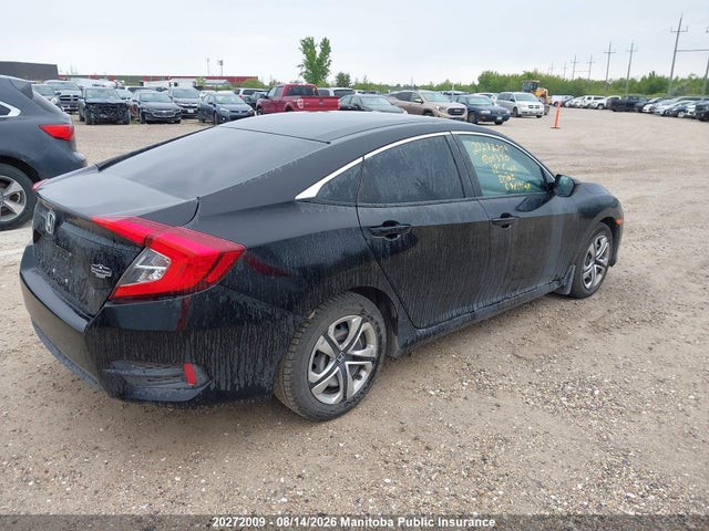 Honda Civic Lx 2018 2HGFC2F50JH011370 Image 4