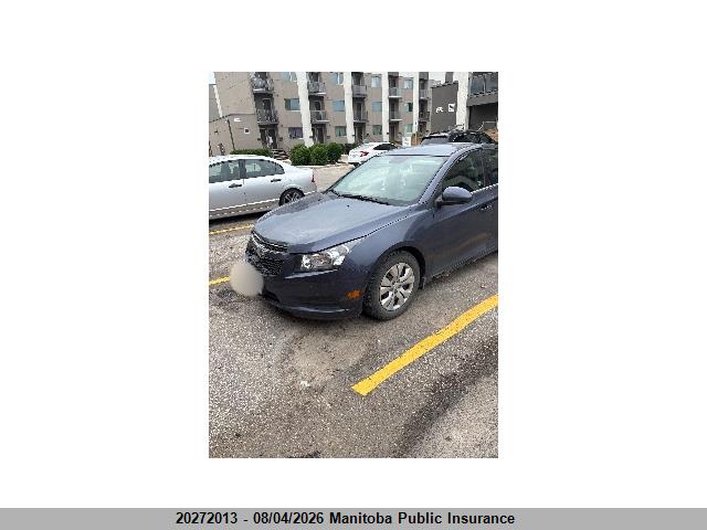20272013 :رقم المزاد ، 1G1PC5SB6E7265742 vin ، 2014 Chevrolet Cruze Lt Turbo مزاد بيع