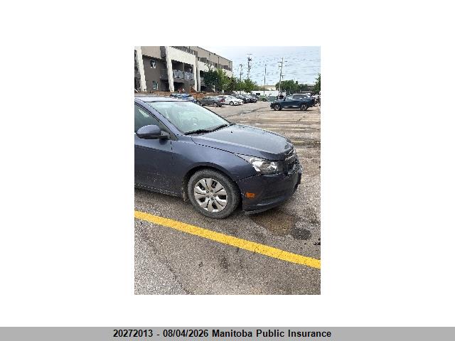 20272013 :رقم المزاد ، 1G1PC5SB6E7265742 vin ، 2014 Chevrolet Cruze Lt Turbo مزاد بيع