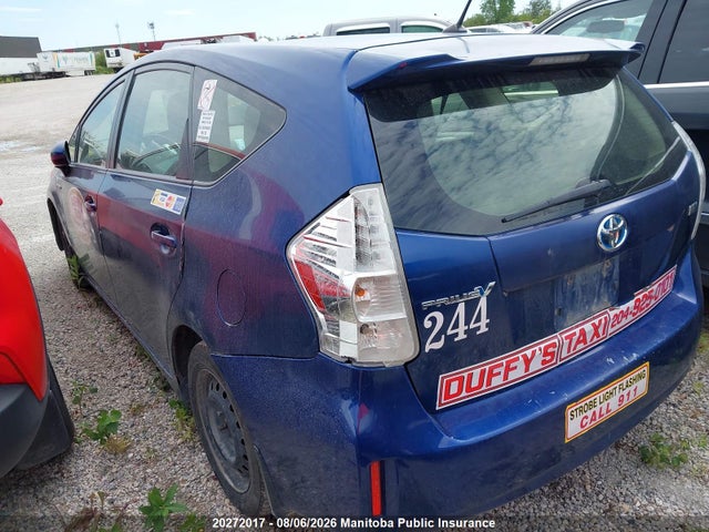 20272017 :رقم المزاد ، JTDZN3EU3C3120884 vin ، 2012 Toyota Prius V مزاد بيع