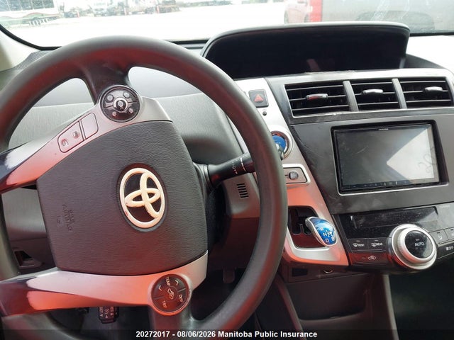 20272017 :رقم المزاد ، JTDZN3EU3C3120884 vin ، 2012 Toyota Prius V مزاد بيع