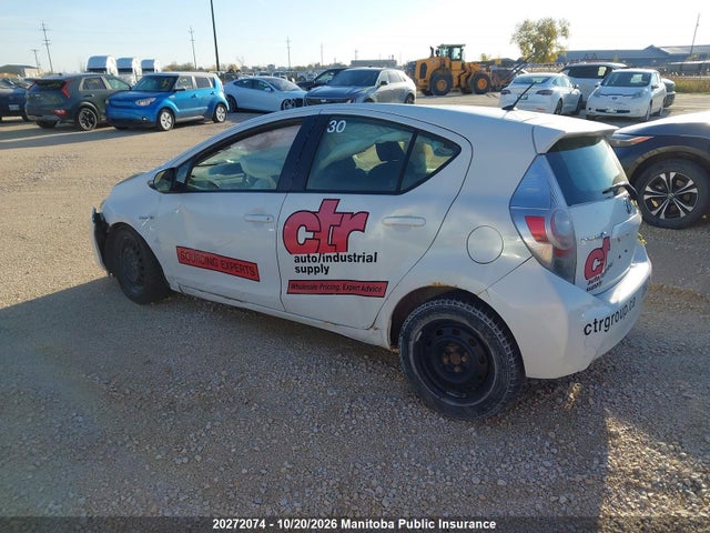 JTDKDTB36E1080699 Toyota PRIUS C