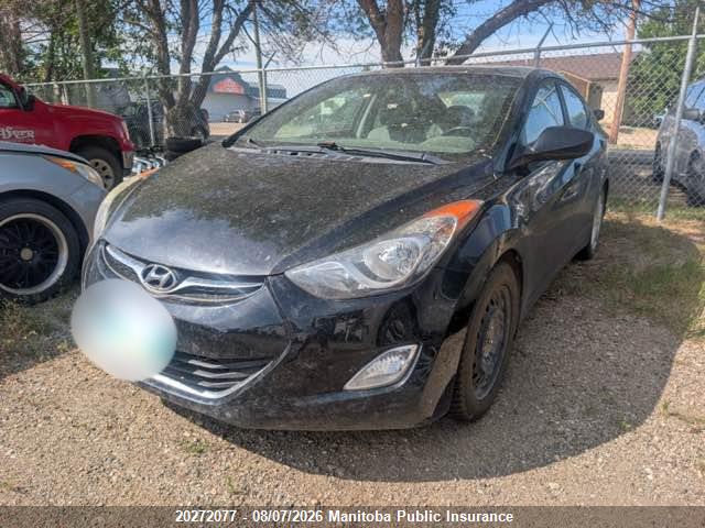 Aukcja sprzedaży 2013 Hyundai Elantra Gls, vin: 5NPDH4AE5DH190530, numer aukcji: 20272077